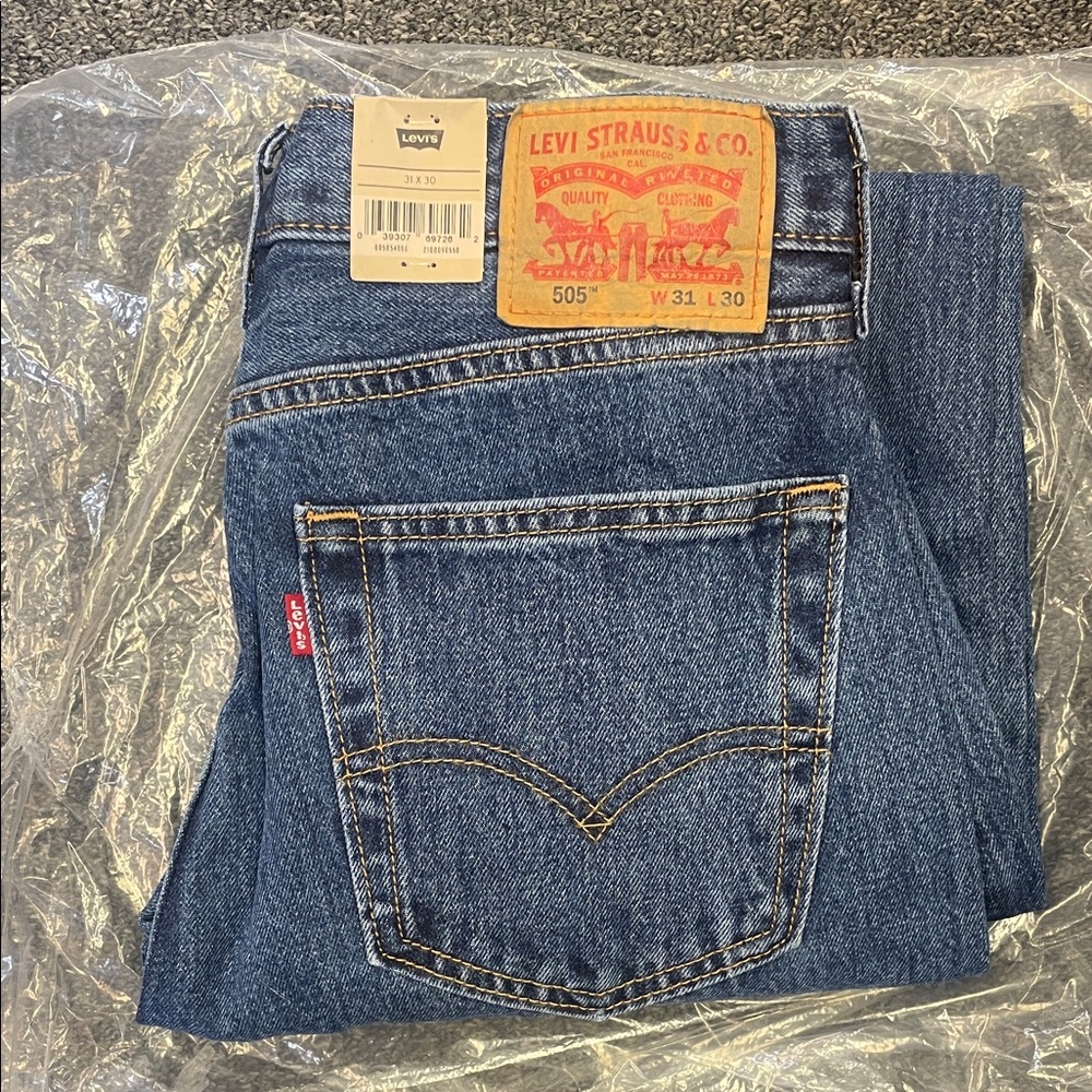 Levi's Men's Classic Indigo Straight Jeans